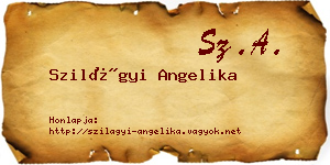 Szilágyi Angelika névjegykártya